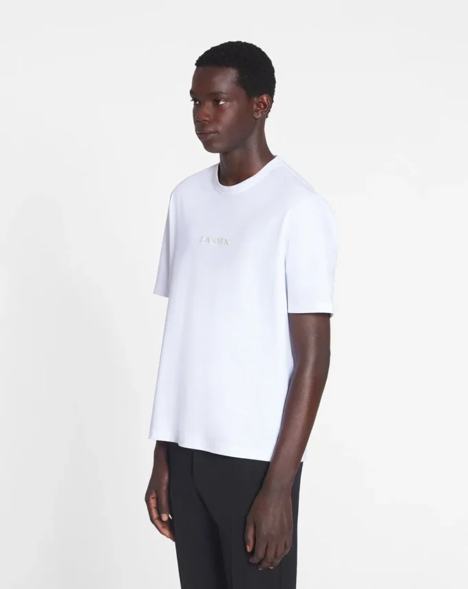 Lanvin Besticktes T-Shirt Lanvin Besticktes T-Shirt