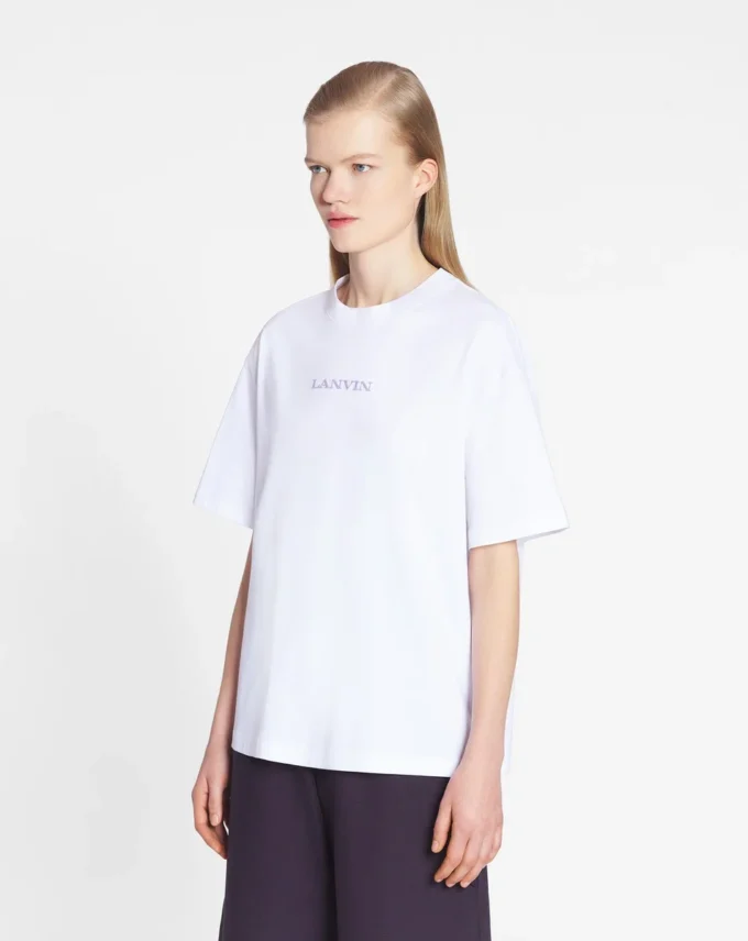Lanvin Besticktes T-Shirt Lanvin Besticktes T-Shirt