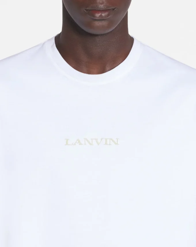 Lanvin Besticktes T-Shirt Lanvin Besticktes T-Shirt