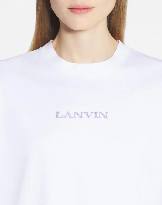 Lanvin Besticktes T-Shirt Lanvin Besticktes T-Shirt