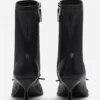 Lanvin Bow Ankle Boots aus Leder Lanvin Bow Ankle Boots aus Leder