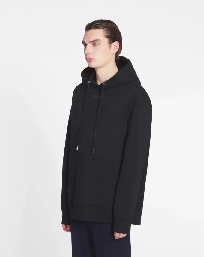Lanvin Detail Loose-Fitting Hoodie Lanvin Detail Loose-Fitting Hoodie