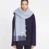 Lanvin Fransenschal aus Wolle Lanvin Fransenschal aus Wolle