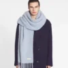 Lanvin Fransenschal aus Wolle Lanvin Fransenschal aus Wolle