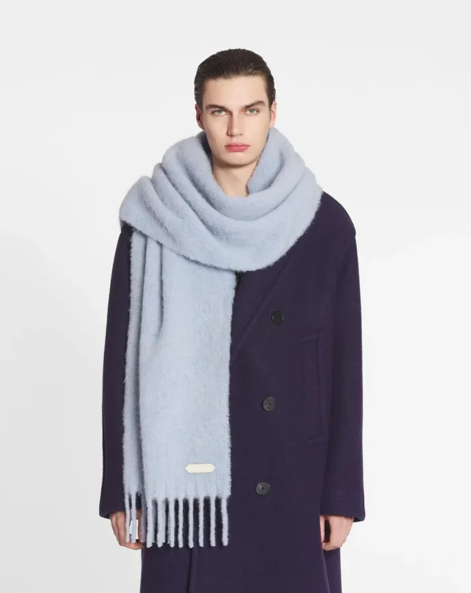 Lanvin Fransenschal aus Wolle Lanvin Fransenschal aus Wolle