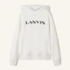 Lanvin Hoodie aus bestickter Baumwolle Lanvin Hoodie aus bestickter Baumwolle