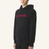 Lanvin Hoodie aus bestickter Baumwolle Lanvin Hoodie aus bestickter Baumwolle