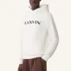 Lanvin Hoodie aus bestickter Baumwolle Lanvin Hoodie aus bestickter Baumwolle