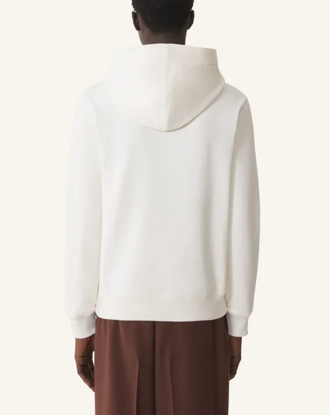 Lanvin Hoodie aus bestickter Baumwolle Lanvin Hoodie aus bestickter Baumwolle