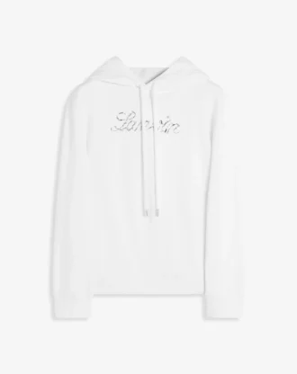 Lanvin Hoodie mit Perlenstickerei
