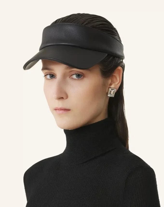 Lanvin Leder-Visier