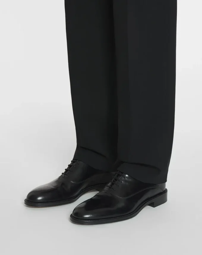Lanvin Signature Leder-Oxford-Schuhe Lanvin Signature Leder-Oxford-Schuhe