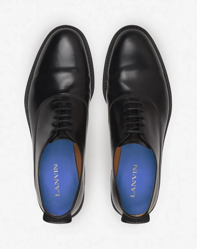 Lanvin Signature Leder-Oxford-Schuhe Lanvin Signature Leder-Oxford-Schuhe