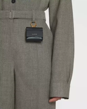 Lanvin Signature Lederetui für Airpods Pro