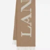 Lanvin Signature-Wollschal mit Fransen Lanvin Signature-Wollschal mit Fransen