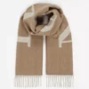 Lanvin Signature-Wollschal mit Fransen Lanvin Signature-Wollschal mit Fransen
