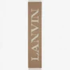 Lanvin Signature-Wollschal mit Fransen Lanvin Signature-Wollschal mit Fransen