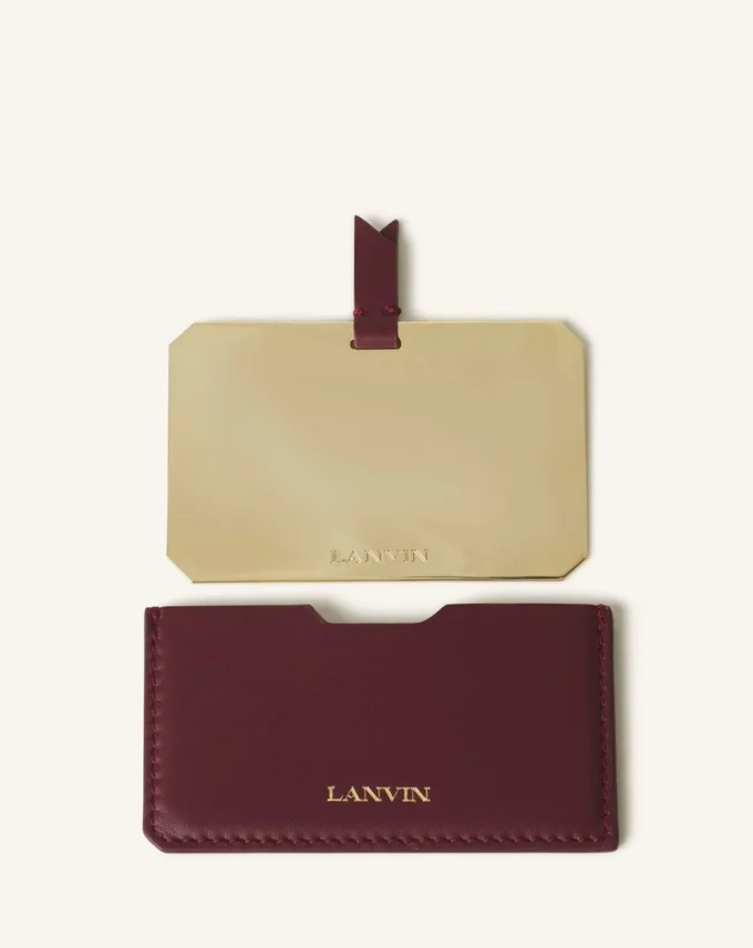 Lanvin Spiegelhalter aus Leder