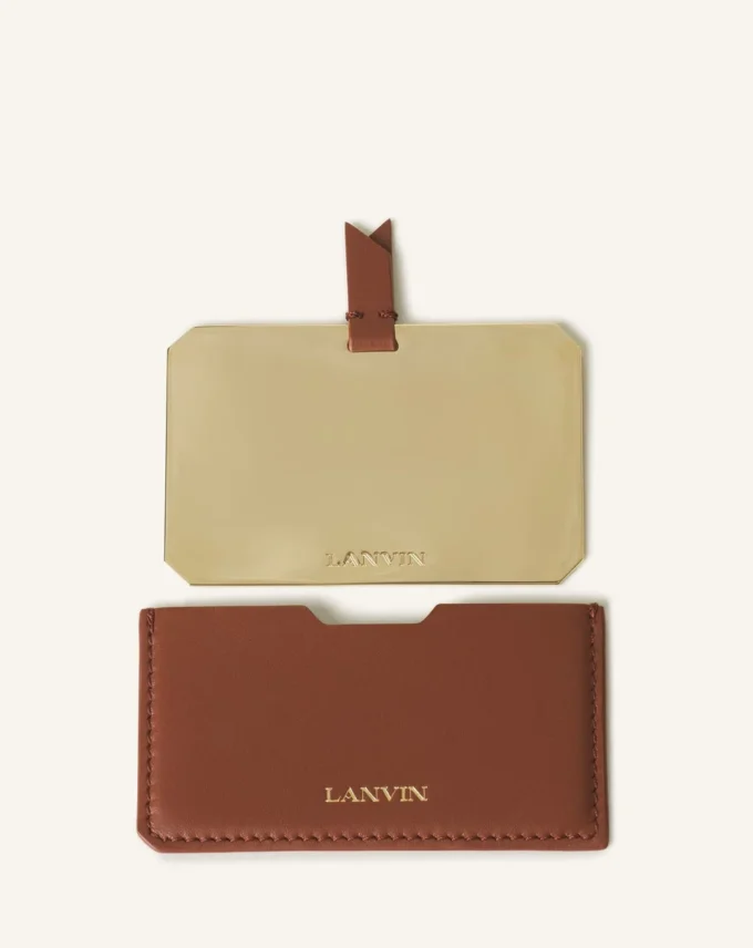 Lanvin Spiegelhalter aus Leder