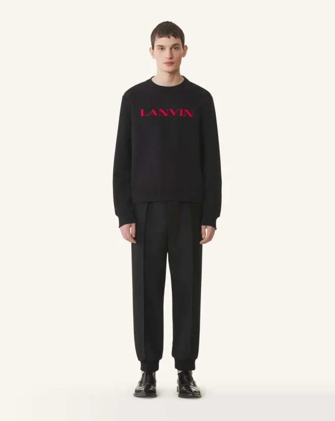 Lanvin Sweatshirt aus bestickter Baumwolle Lanvin Sweatshirt aus bestickter Baumwolle