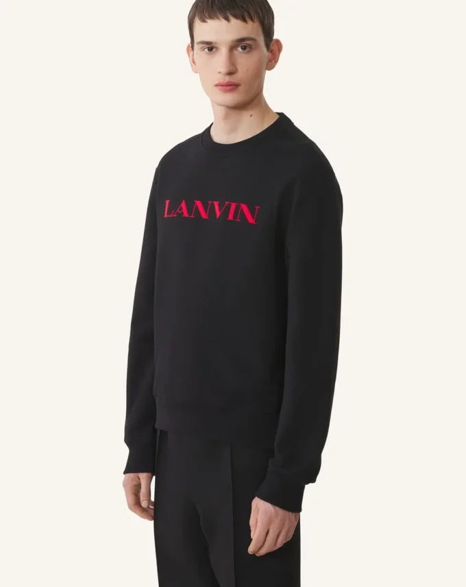 Lanvin Sweatshirt aus bestickter Baumwolle Lanvin Sweatshirt aus bestickter Baumwolle