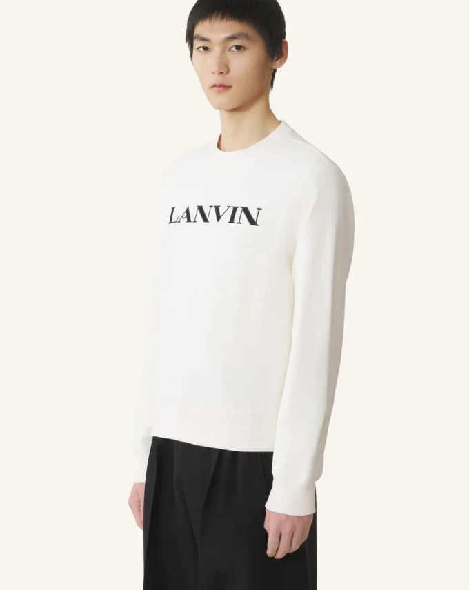 Lanvin Sweatshirt aus bestickter Baumwolle Lanvin Sweatshirt aus bestickter Baumwolle