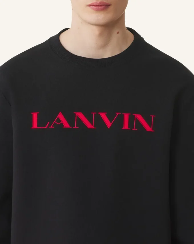 Lanvin Sweatshirt aus bestickter Baumwolle Lanvin Sweatshirt aus bestickter Baumwolle