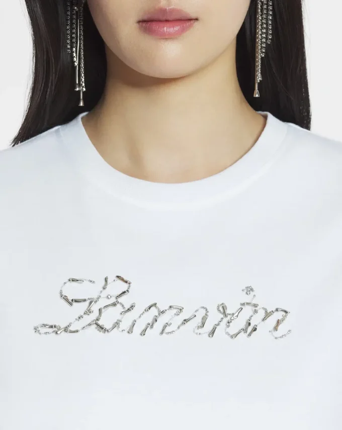 Lanvin T-Shirt mit Perlenstickerei Lanvin T-Shirt mit Perlenstickerei