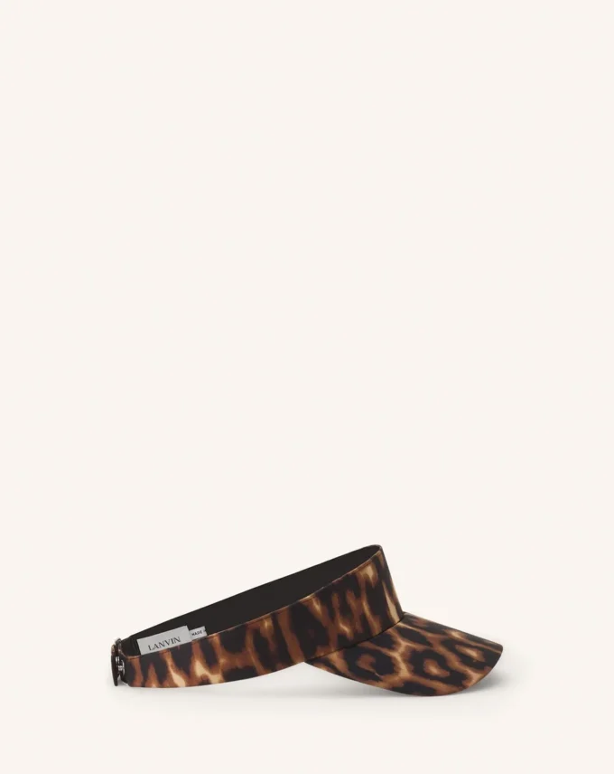 Lanvin Visier mit Leopardenmuster Lanvin Visier mit Leopardenmuster