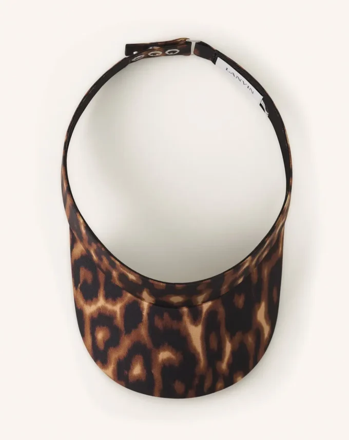 Lanvin Visier mit Leopardenmuster Lanvin Visier mit Leopardenmuster