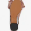 Leder-Slingback-Ballerina mit Absatz Leder-Slingback-Ballerina mit Absatz