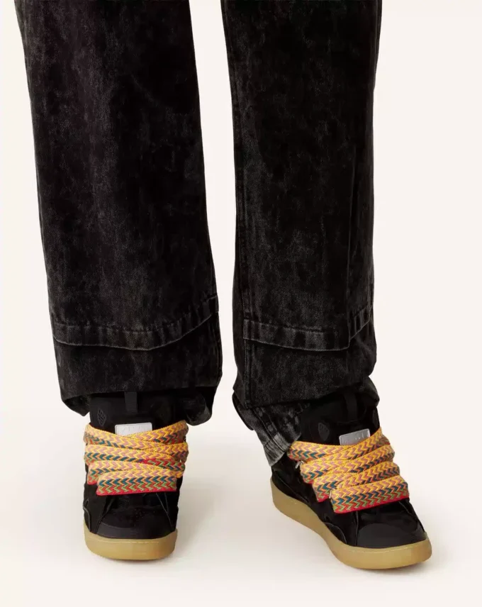 Leder-Sneaker „Curb“ Leder-Sneaker „Curb“
