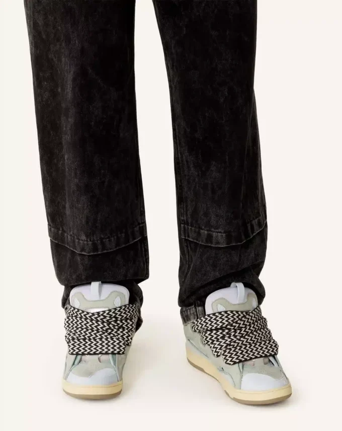 Leder-Sneaker „Curb“ Leder-Sneaker „Curb“