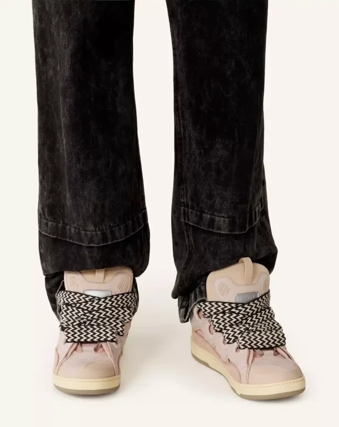 Leder-Sneaker „Curb“ Leder-Sneaker „Curb“