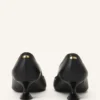 Lederpumps „Midnight Step” mit Schnalle