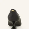 Lederpumps „Midnight Step” mit Schnalle