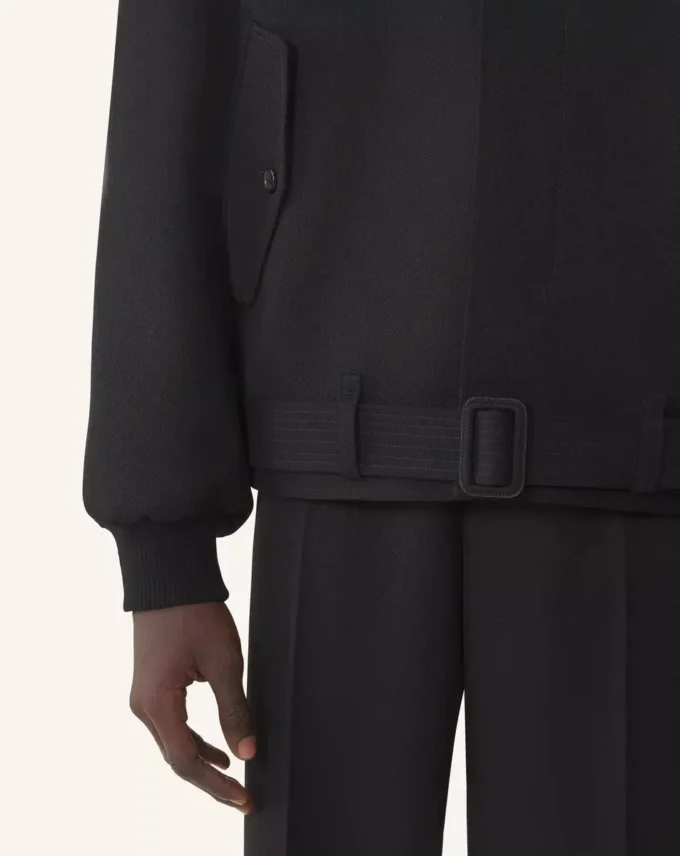 Leichte Wolljacke