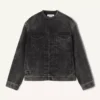 Lockere, gewaschene Jeansjacke Lockere, gewaschene Jeansjacke