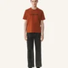 Lockere Passform Gewaschene Jeanshose Lockere Passform Gewaschene Jeanshose