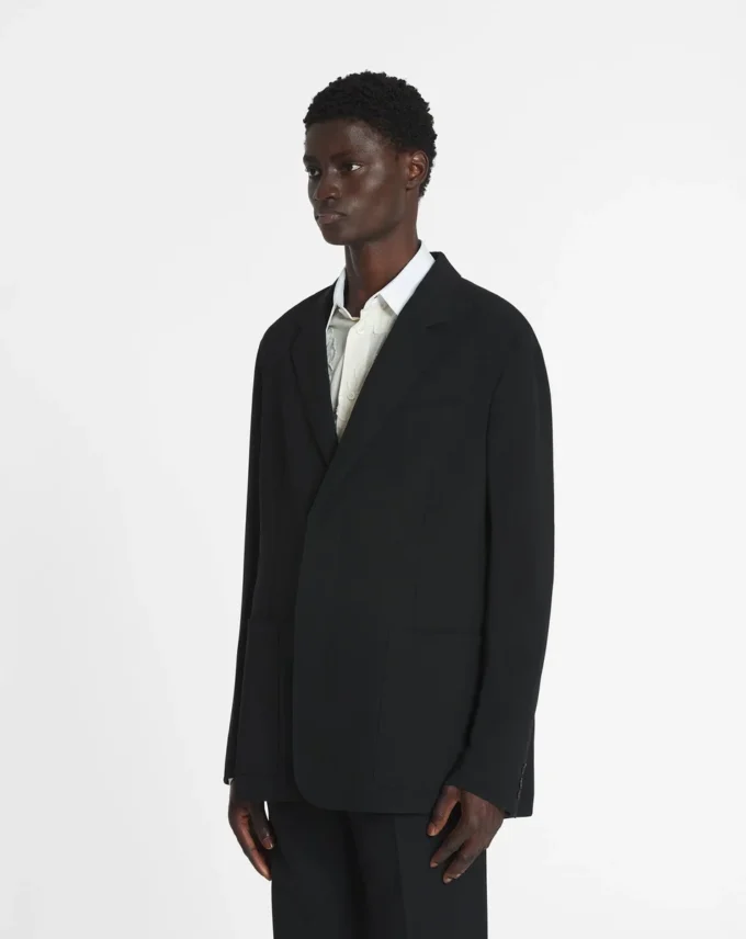 Lockere Wolljacke Lockere Wolljacke