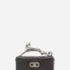 Medium Pencil Cat Tasche aus Pythonleder