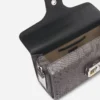 Medium Pencil Cat Tasche aus Pythonleder