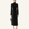 Midi-Kleid aus Samt