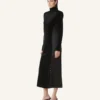 Midi-Kleid aus Samt