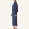 Midi-Kleid aus Wolle und Kaschmir Midi-Kleid aus Wolle und Kaschmir