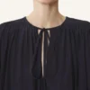 Midikleid aus Charmeuse