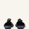 Midnight Step Leder-Mule mit Schleife Midnight Step Leder-Mule mit Schleife