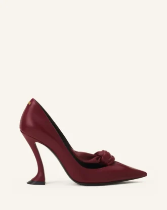Midnight Step Lederpumps mit Schleife Midnight Step Lederpumps mit Schleife
