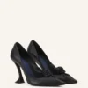 Midnight Step Lederpumps mit Schleife Midnight Step Lederpumps mit Schleife
