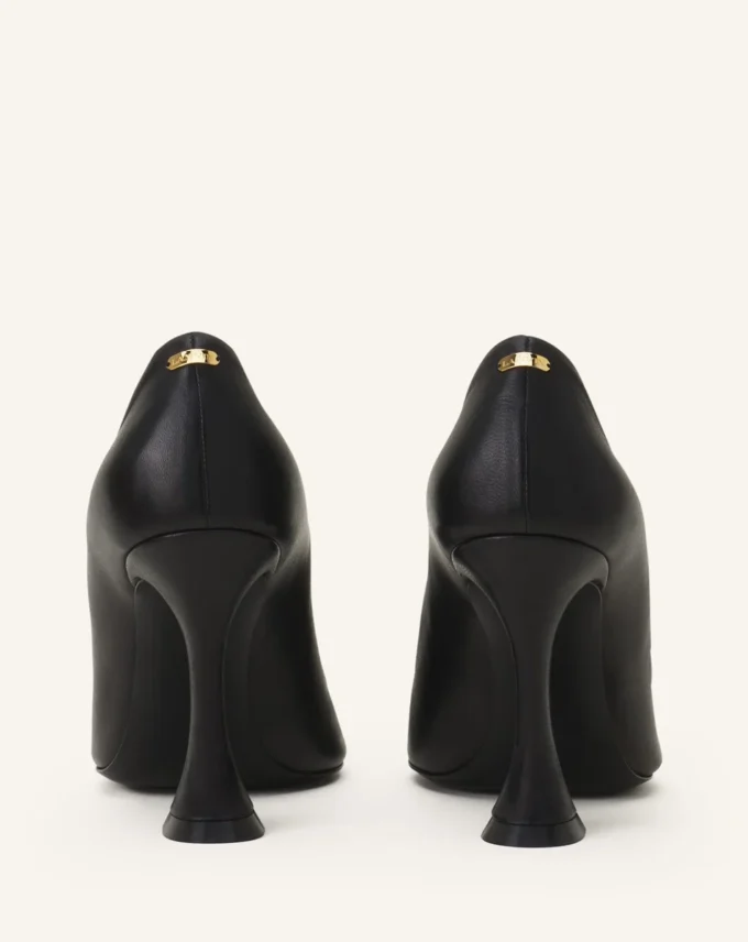 Midnight Step Lederpumps mit Schleife Midnight Step Lederpumps mit Schleife